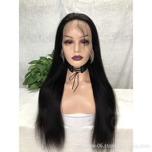 wholesale factory 28 30 32  inch human hair wigs 13*6 360 lace frontal wig vendor cuticle aligned hair human hair extension